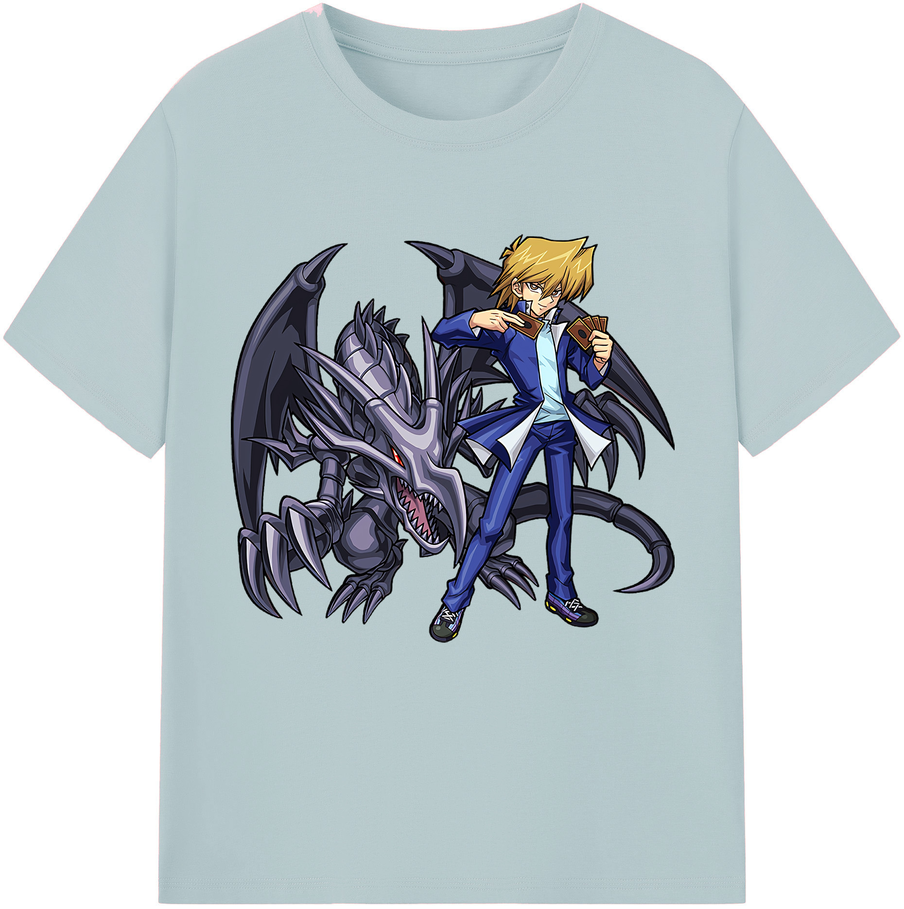 （画像用） 遊☆戯☆王 Yu-Gi-Oh! 綿100％半袖Tシャツ（フロントプリント）